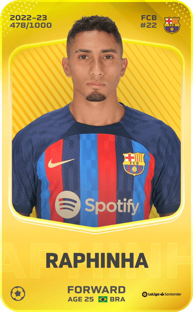 Raphinha 2022-23 • Limited 478/1000
