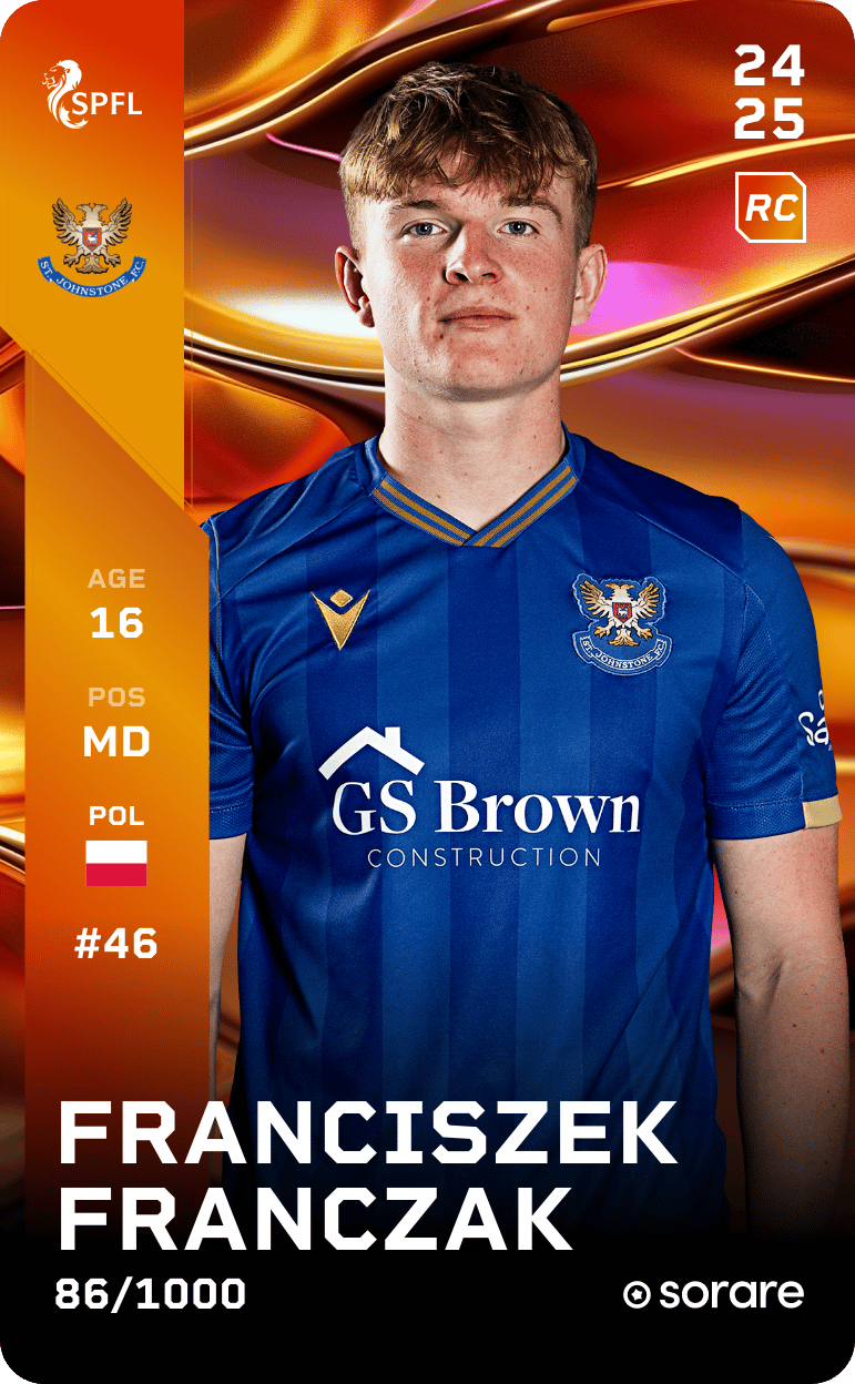 Franciszek Franczak 2024-25 • Limited 86/1000