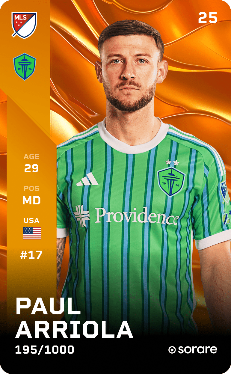 Paul Arriola 2025-26 • Limited 195/1000