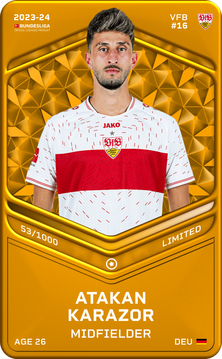 Atakan Karazor 2023-24 • Limited 53/1000