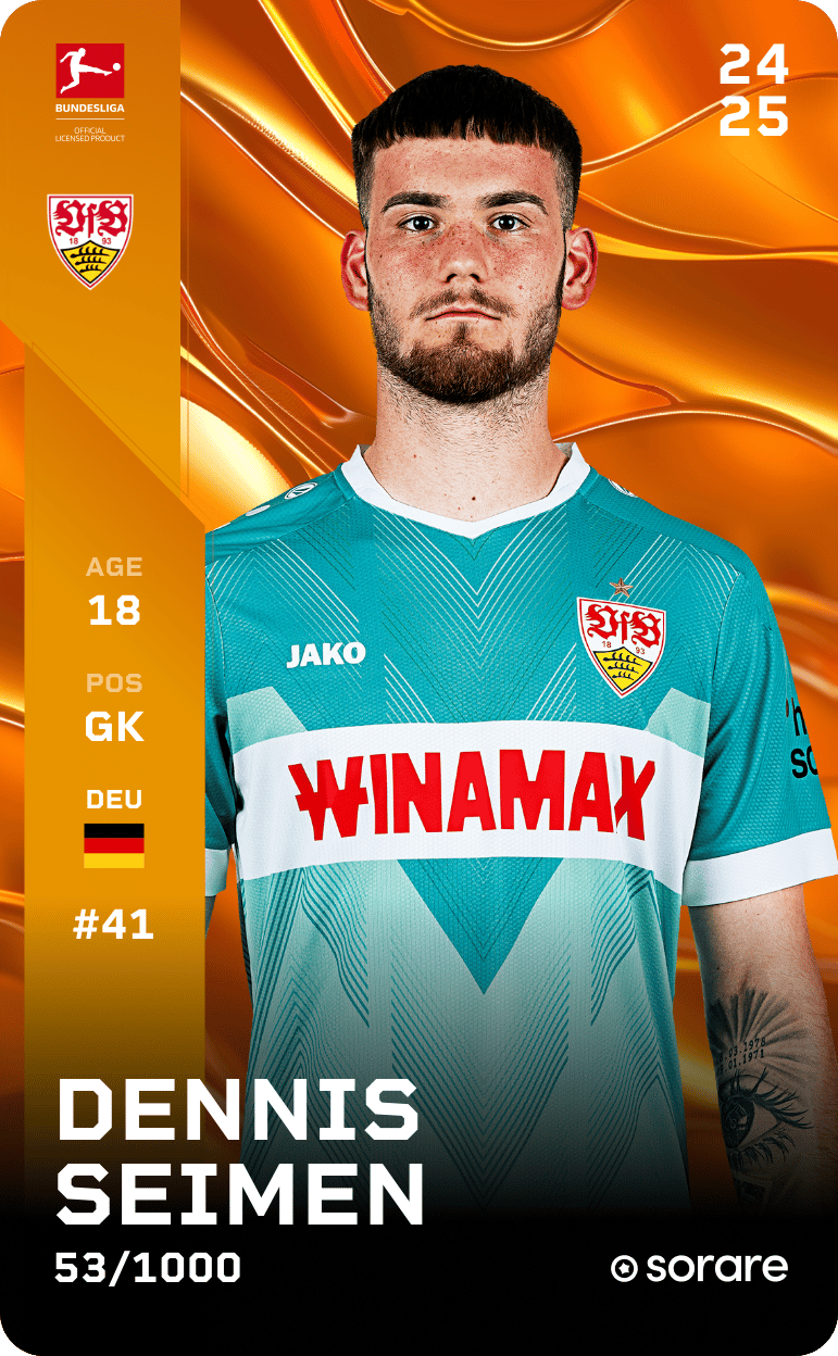 Dennis Seimen 2024-25 • Limited 53/1000