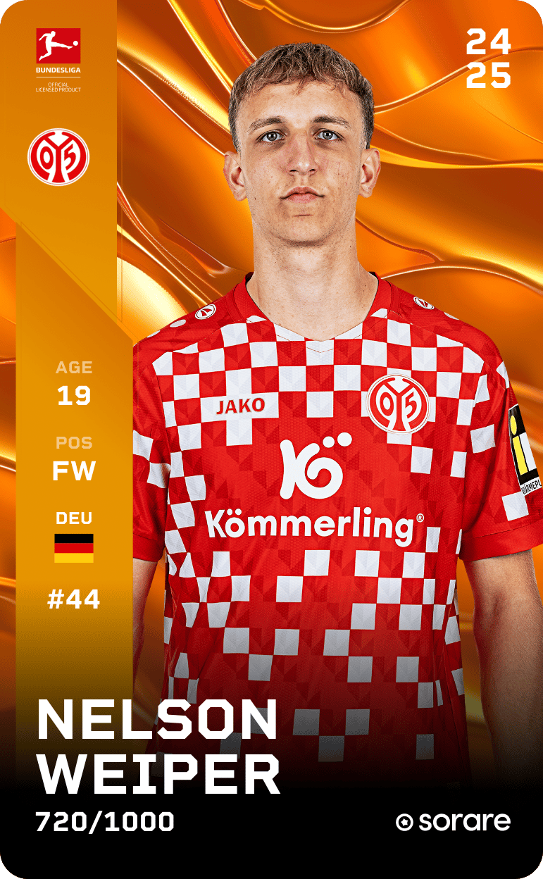 Nelson Weiper 2024-25 • Limited 720/1000