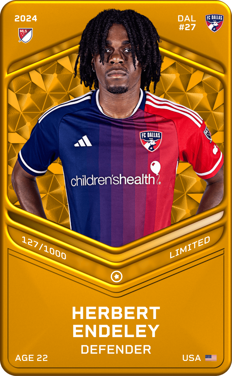 Herbert Endeley 2024-25 • Limited 127/1000