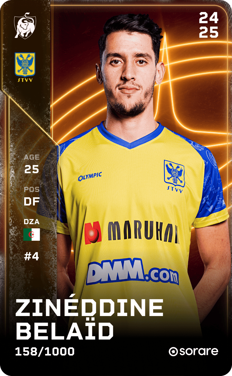 Zinéddine Belaïd 2024-25 • Limited 158/1000