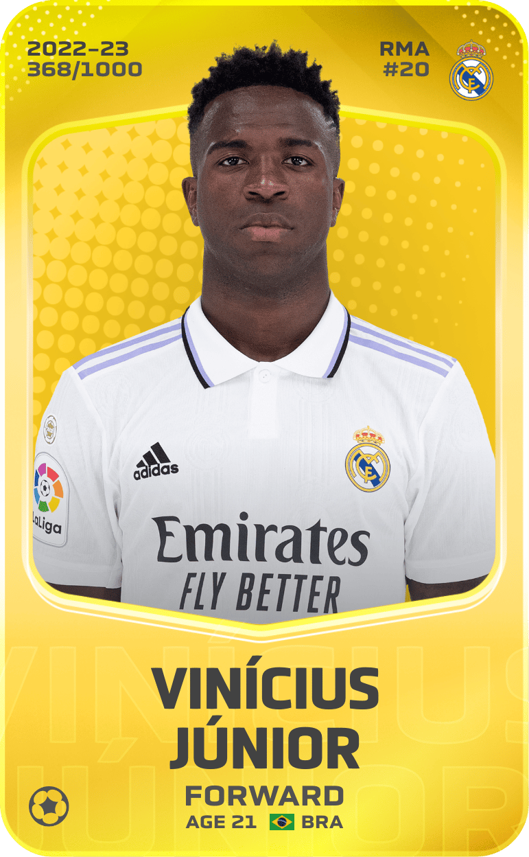 Vinícius Júnior 2022-23 • Limited 368/1000
