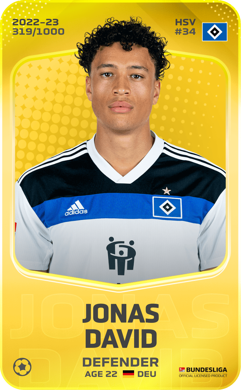 Jonas David 2022-23 • Limited 319/1000