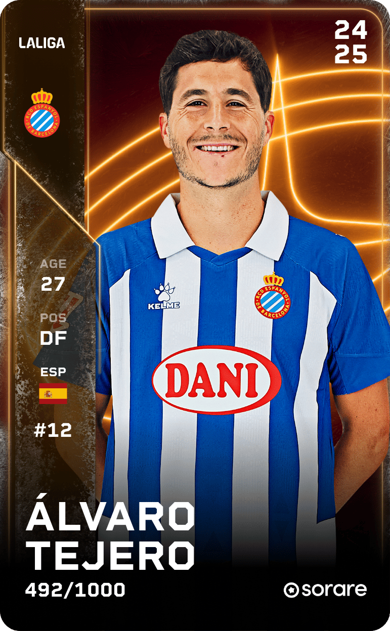 Álvaro Tejero 2024-25 • Limited 492/1000
