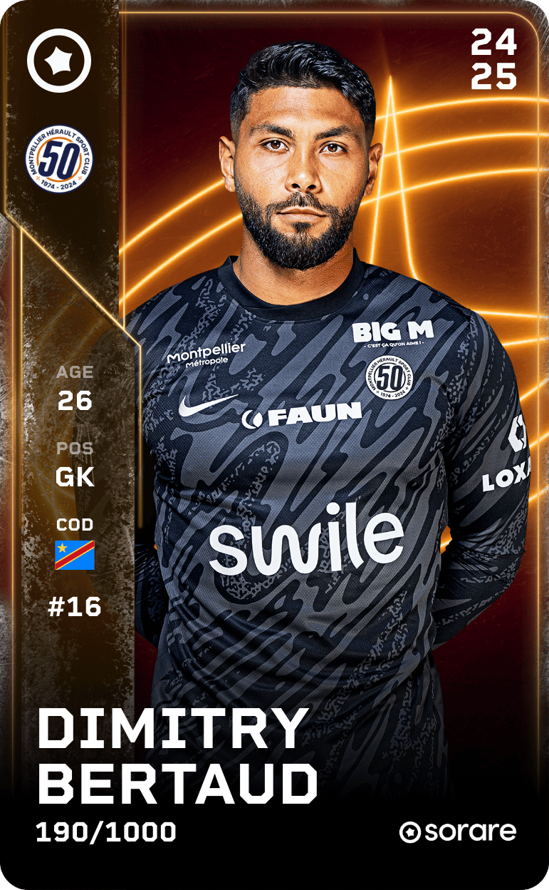 Dimitry Bertaud 2024-25 • Limited 190/1000
