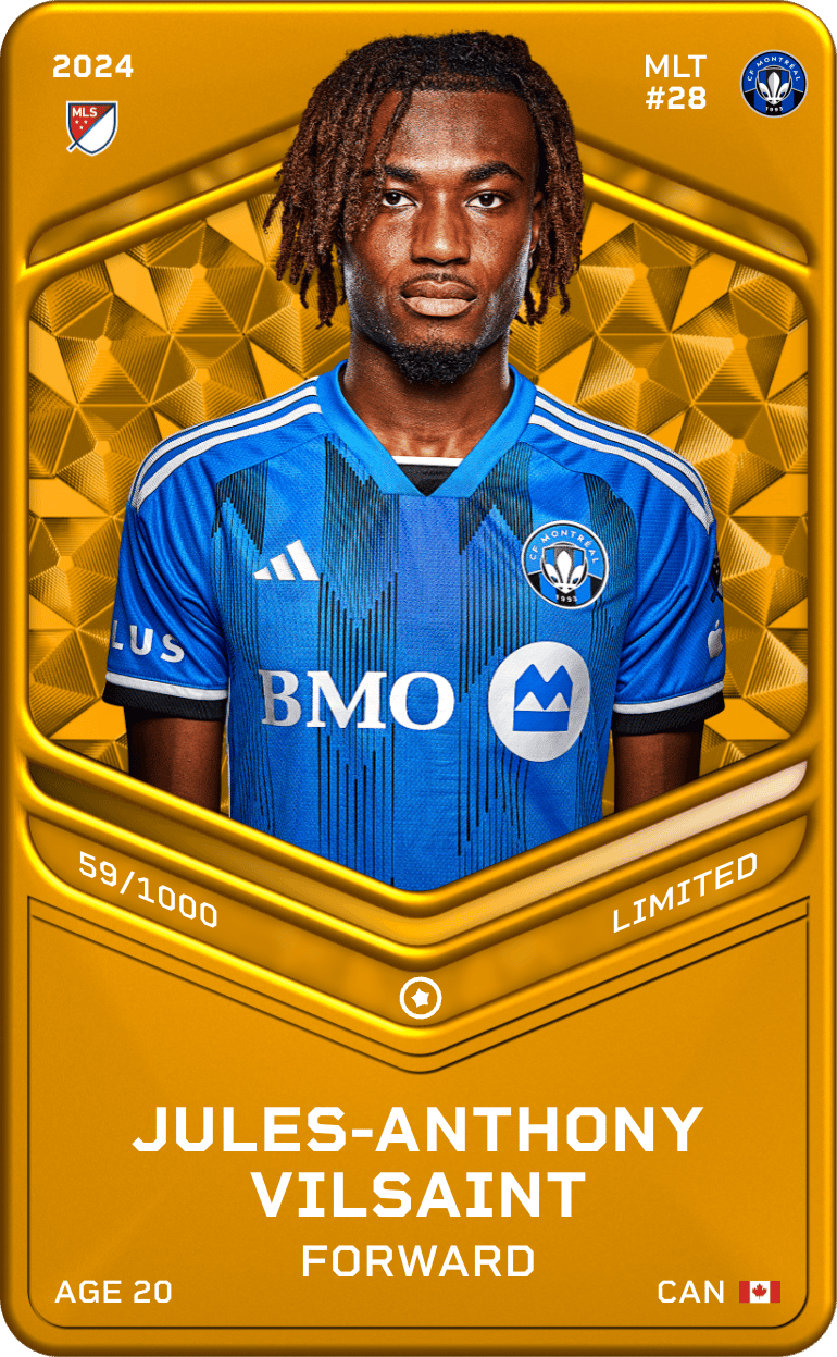 Jules-Anthony Vilsaint 2024-25 • Limited 59/1000