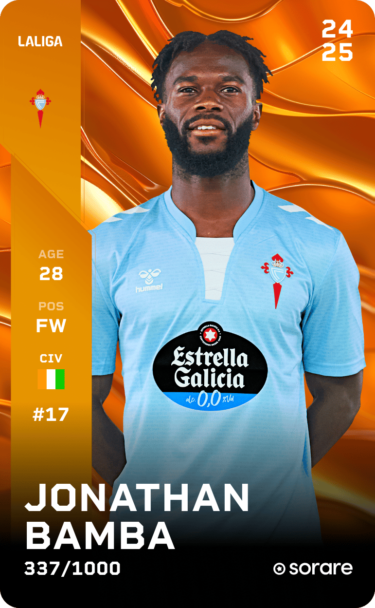 Jonathan Bamba 2024-25 • Limited 337/1000