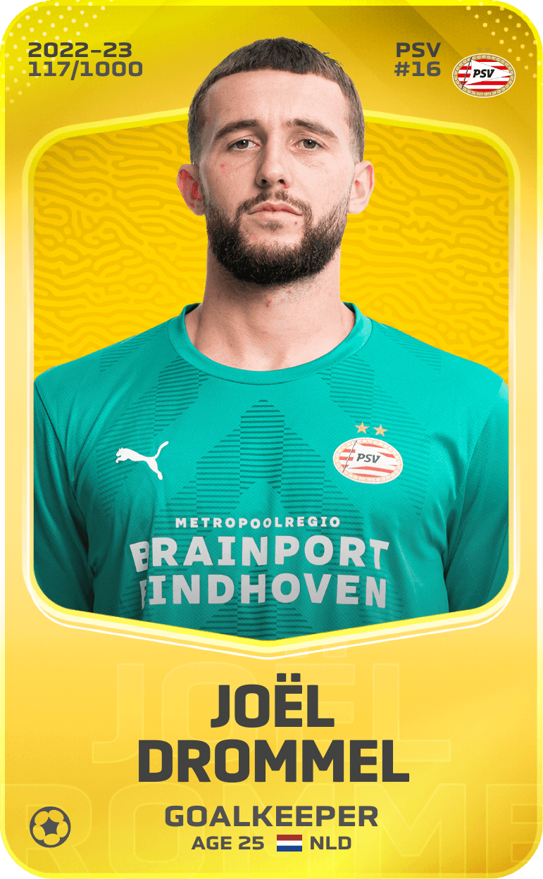 Joël Drommel 2022-23 • Limited 117/1000