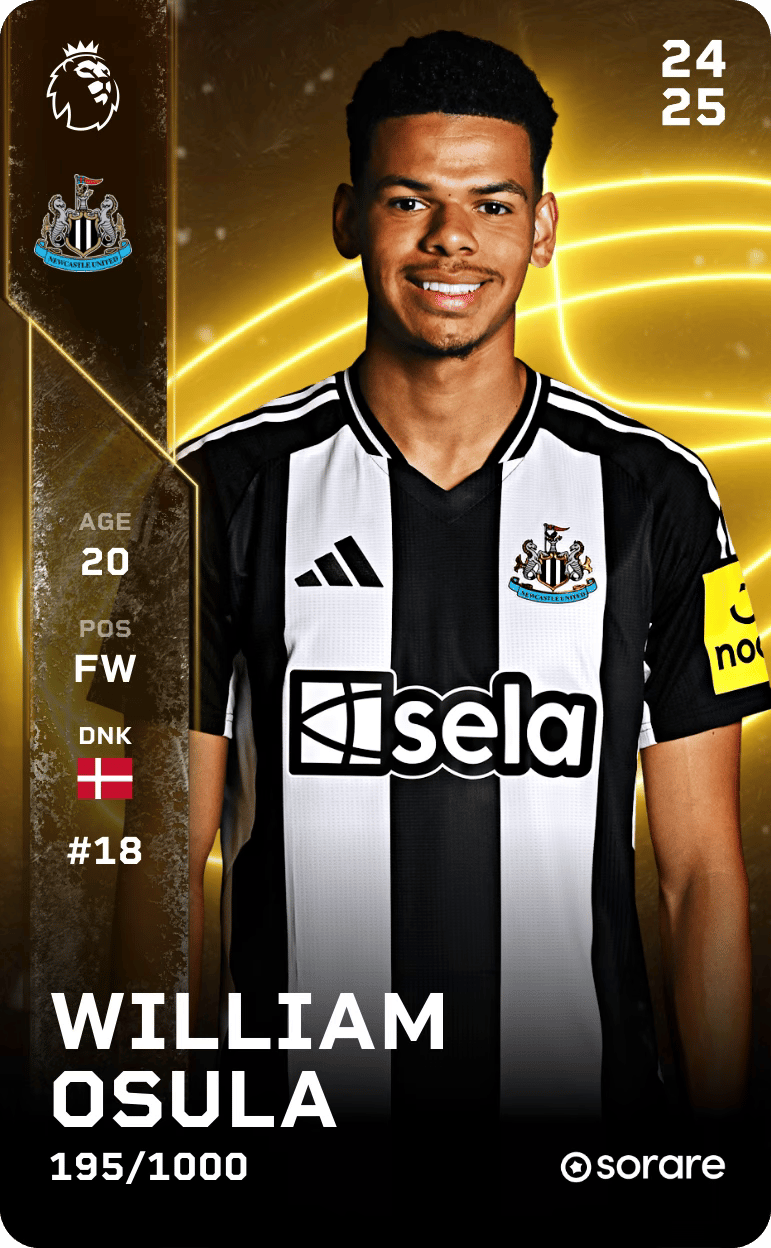William Osula 2024-25 • Limited 195/1000