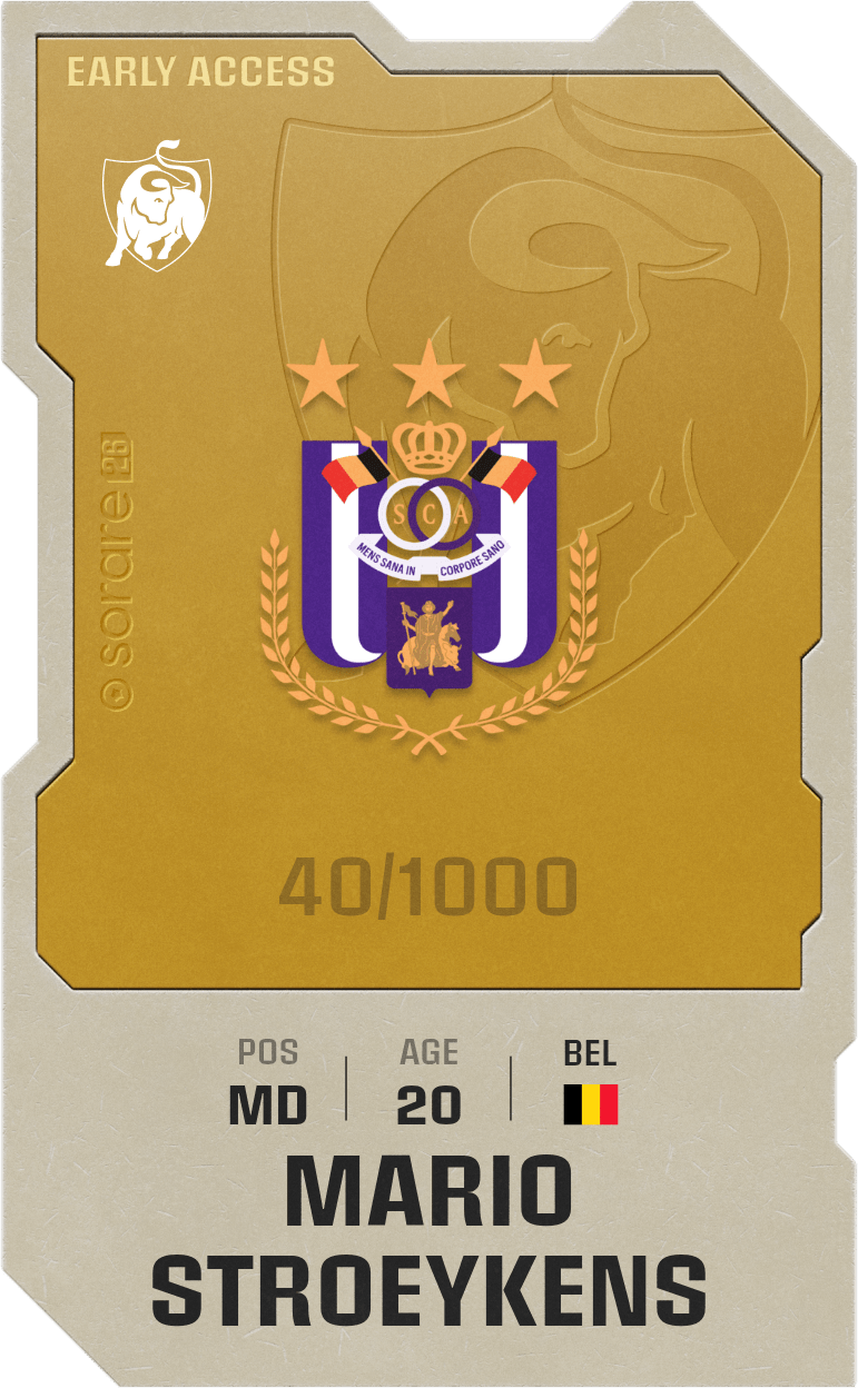 Mario Stroeykens 2025-26 • Limited 40/1000