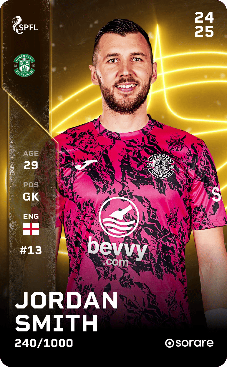 Jordan Smith 2024-25 • Limited 240/1000