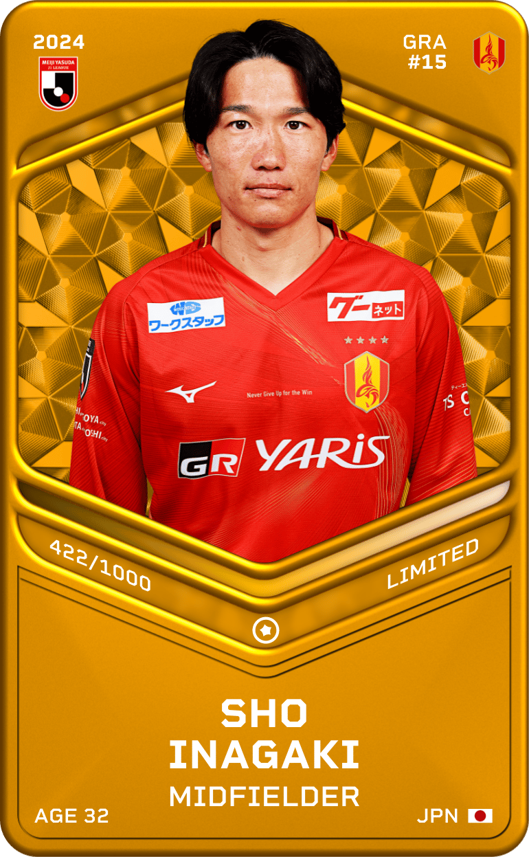 Sho Inagaki 2024-25 • Limited 422/1000