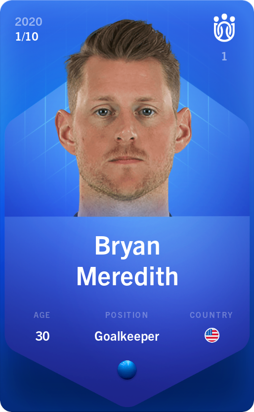 Sorare - Sorare Official - Bryan Meredith 2020-21 • Super Rare 1/10 - NFT # 40453738083658757914704837196598109346724872491894282153314878559258747690618