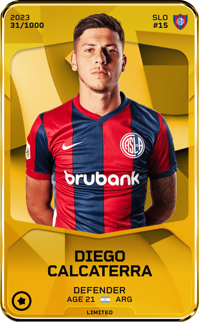 Diego Calcaterra 2023-24 • Limited 31/1000