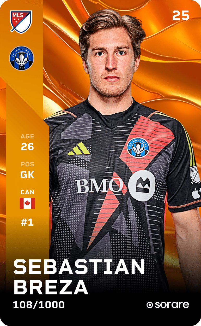 Sebastian Breza 2025-26 • Limited 108/1000