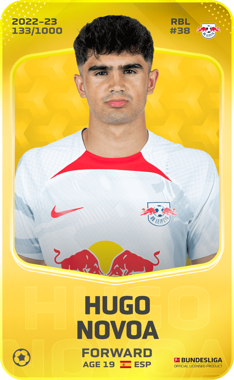 Hugo Novoa 2022-23 • Limited 133/1000