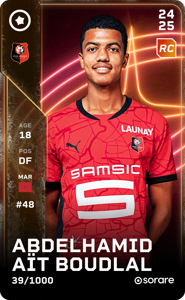 Abdelhamid Aït Boudlal 2024-25 • Limited 39/1000