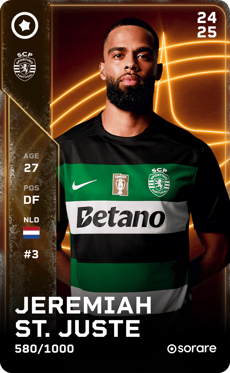 Jeremiah St. Juste 2024-25 • Limited 580/1000