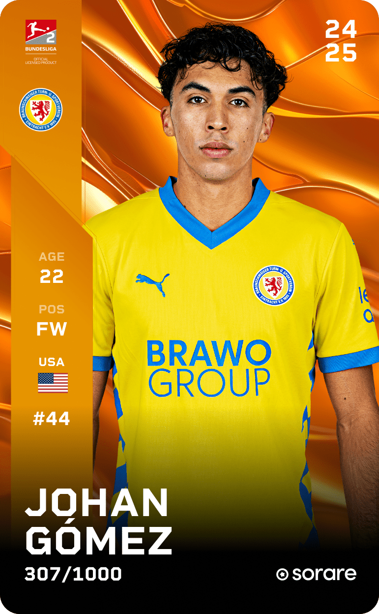 Johan Gómez 2024-25 • Limited 307/1000