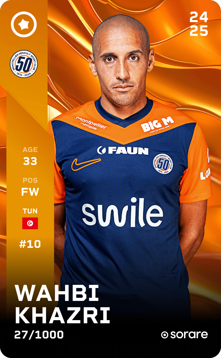 Wahbi Khazri 2024-25 • Limited 27/1000