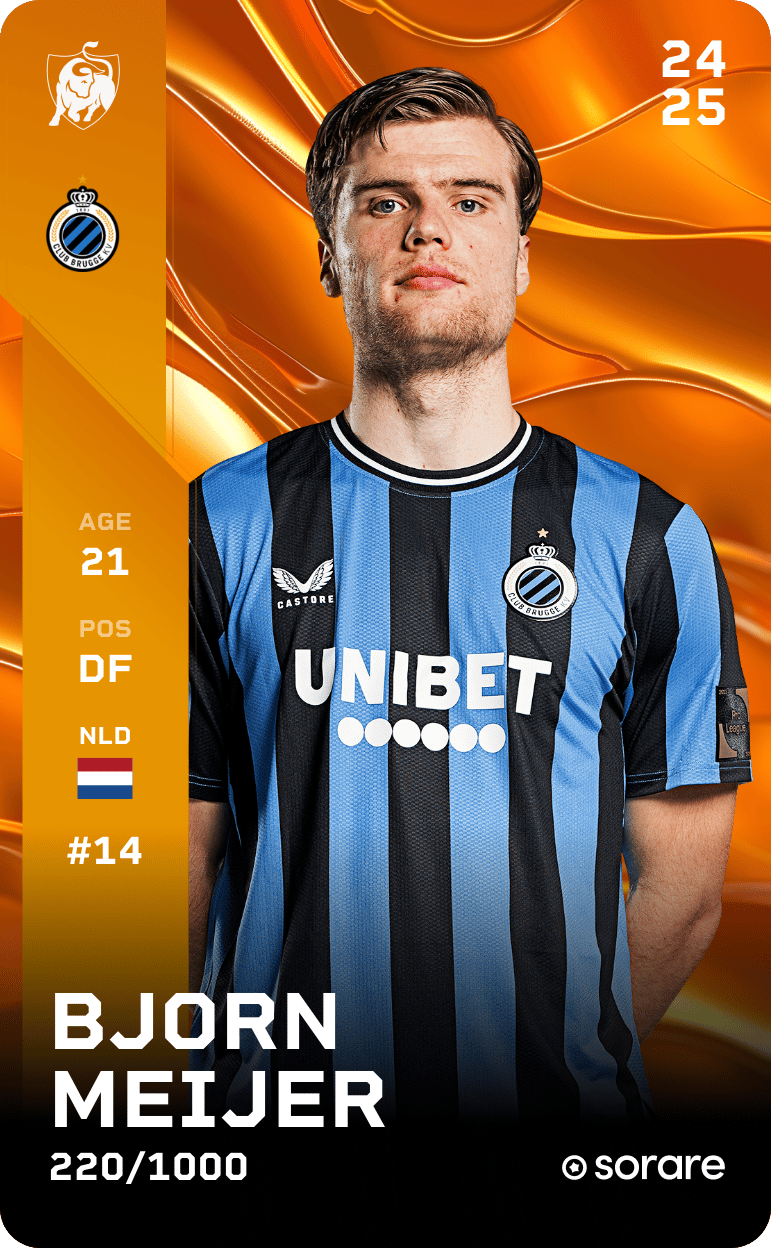 Bjorn Meijer 2024-25 • Limited 220/1000