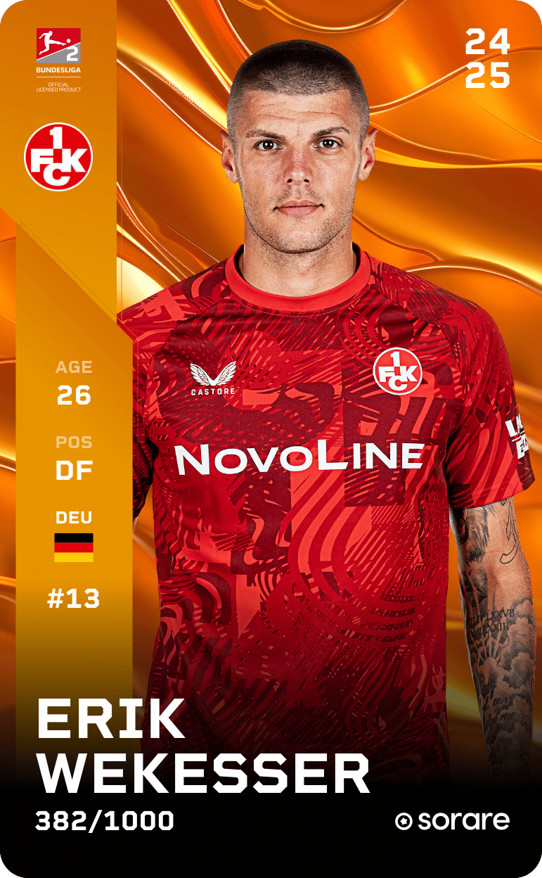 Erik Wekesser 2024-25 • Limited 382/1000