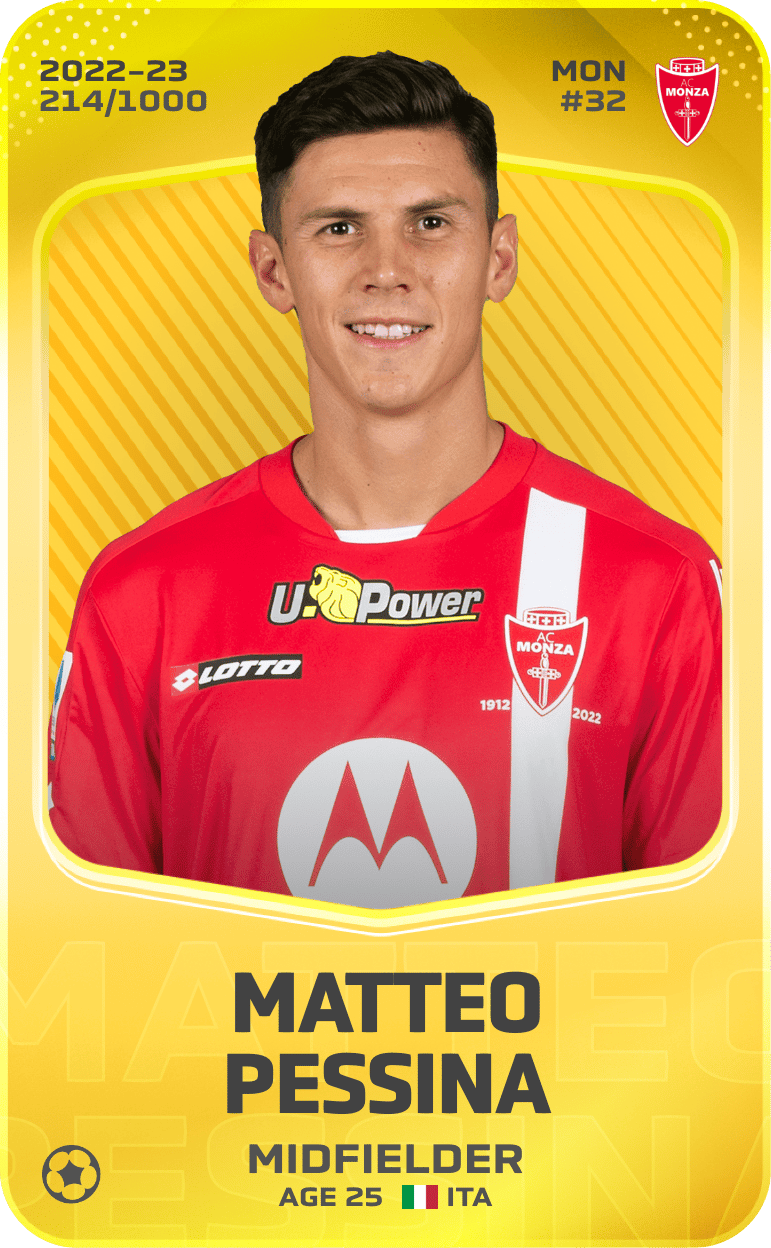 Matteo Pessina 2022-23 • Limited 214/1000