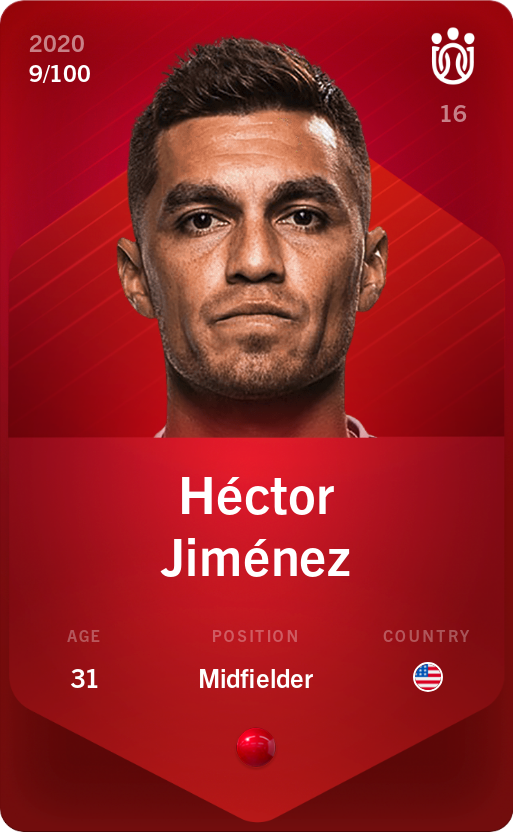 Sorare - Sorare Official - Héctor Jiménez 2020-21 • Rare 9/100 - NFT # 3142382381855574324323436970932110862086086962383569462390627280196047832998