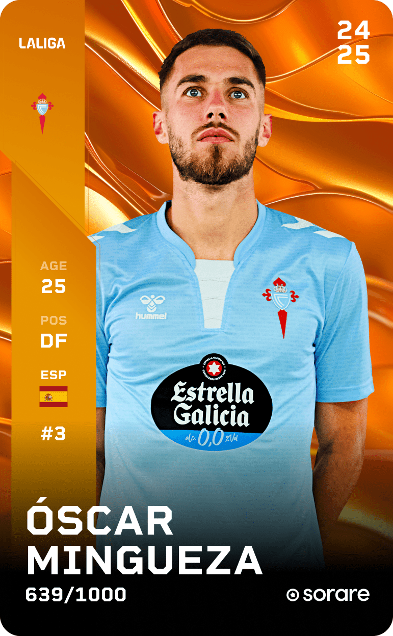 Óscar Mingueza 2024-25 • Limited 639/1000