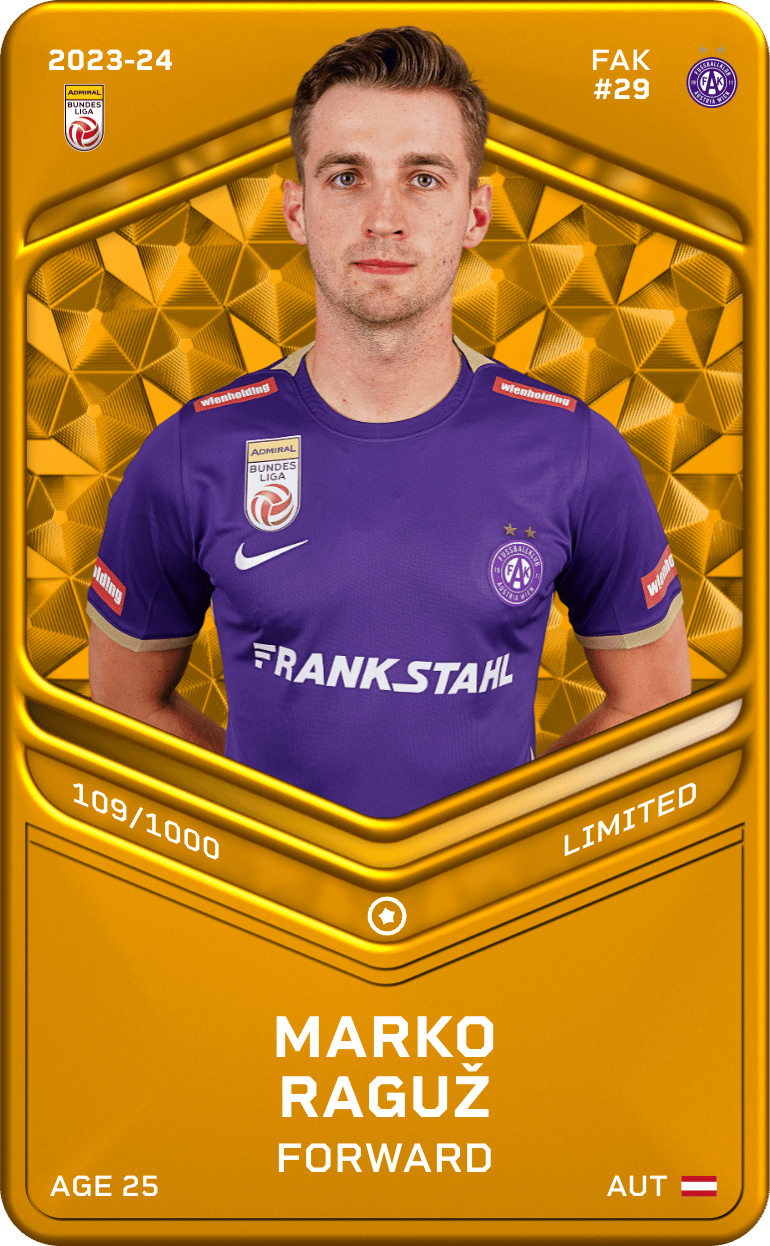 Marko Raguž 2023-24 • Limited 109/1000