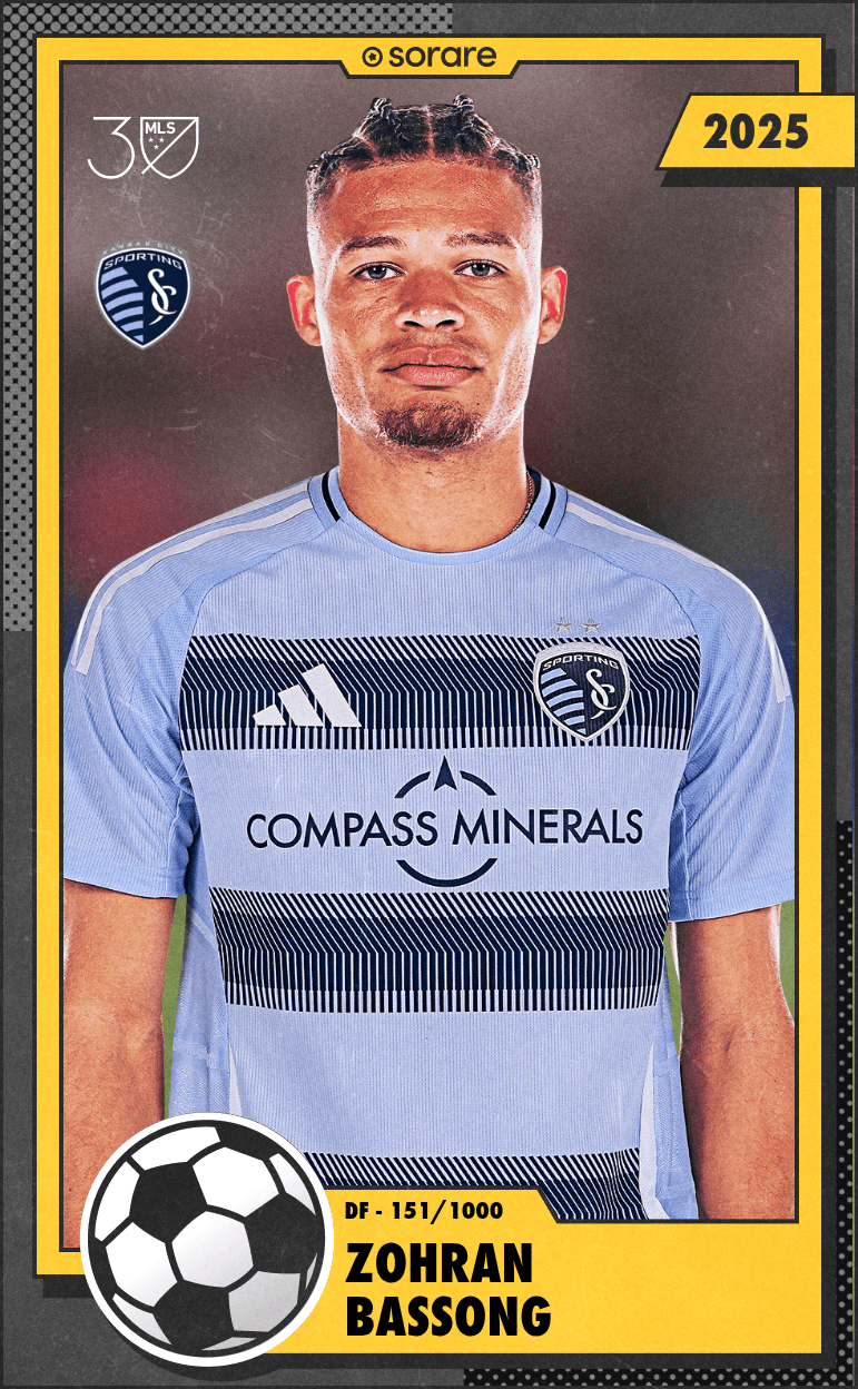 Zohran Bassong 2025-26 • Limited 151/1000