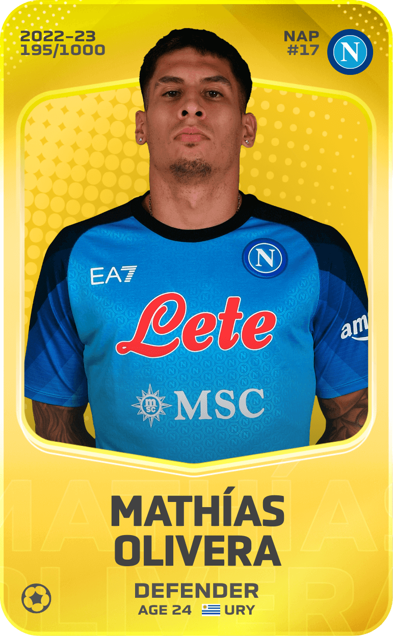 Mathías Olivera 2022-23 • Limited 195/1000