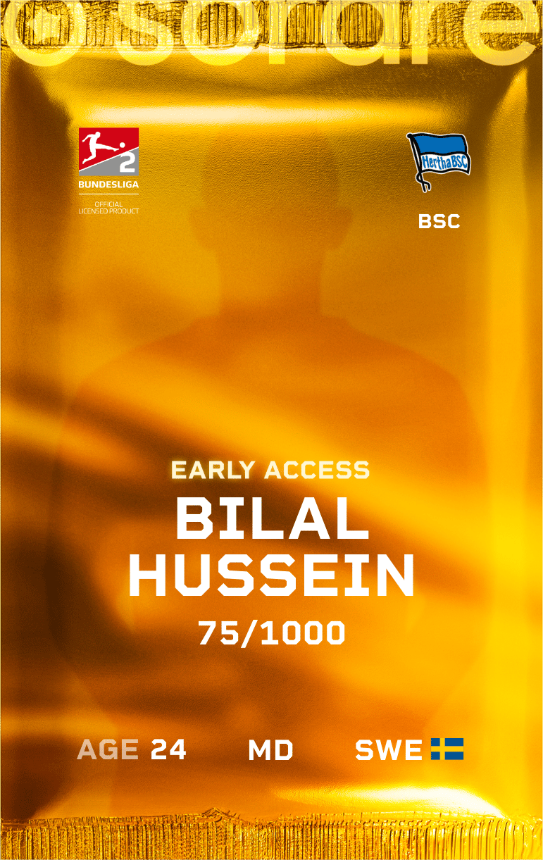 Bilal Hussein 2024-25 • Limited 75/1000