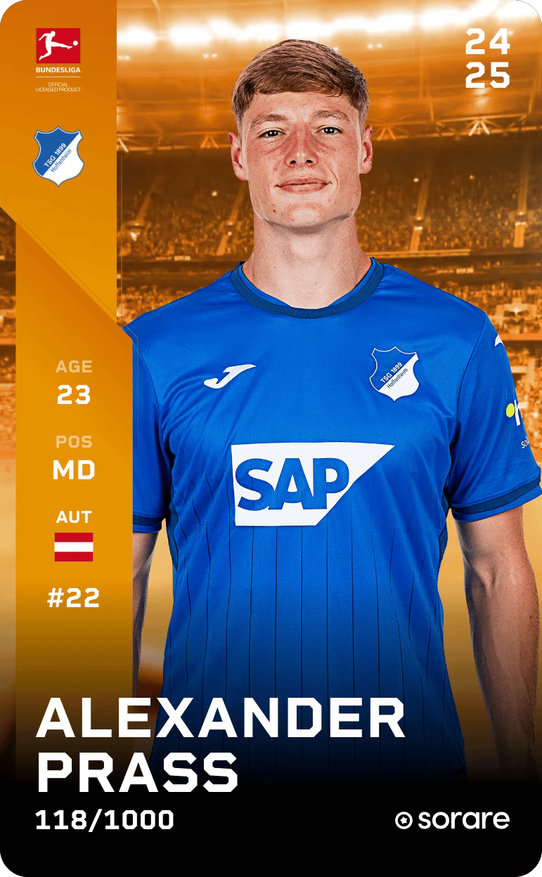 Alexander Prass 2024-25 • Limited 118/1000
