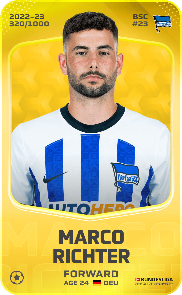Marco Richter 2022-23 • Limited 320/1000