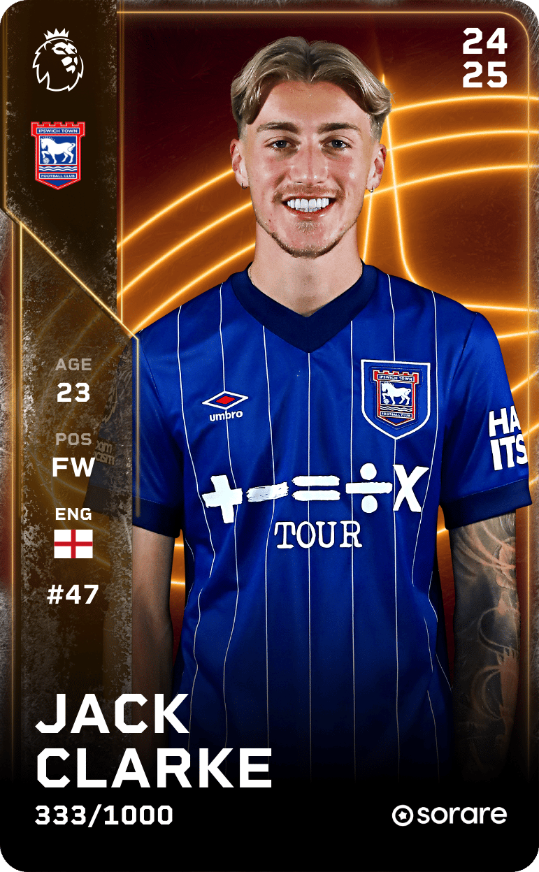Jack Clarke 2024-25 • Limited 333/1000