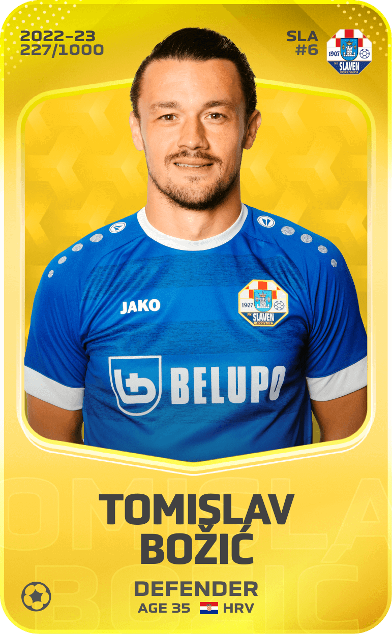 Tomislav Božić 2022-23 • Limited 227/1000