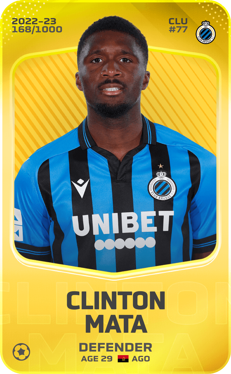 Clinton Mata 2022-23 • Limited 168/1000