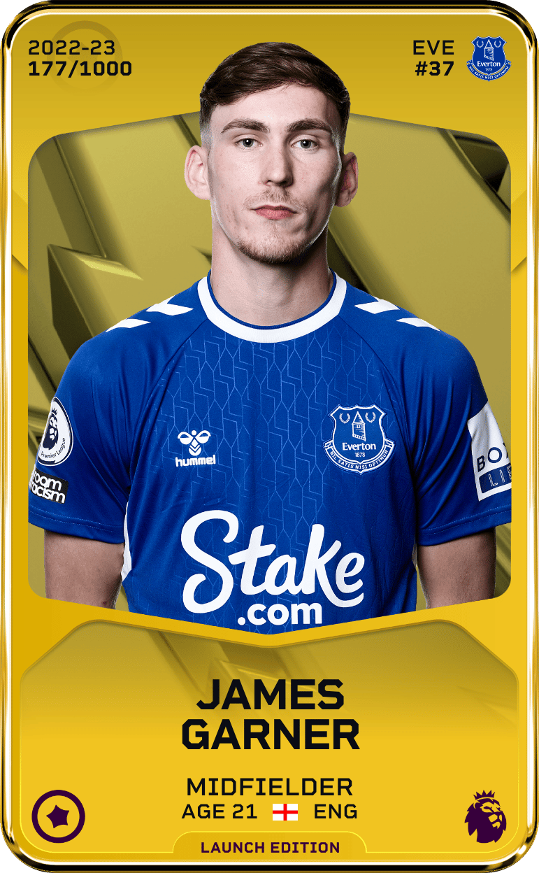 James Garner 2022-23 • Limited 177/1000