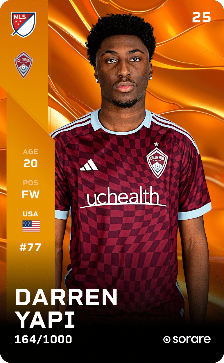Darren Yapi 2025-26 • Limited 164/1000