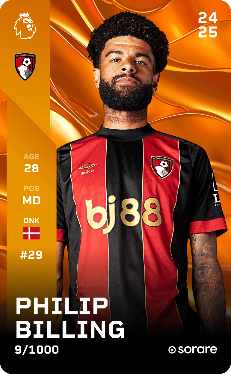 Philip Billing 2024-25 • Limited 9/1000
