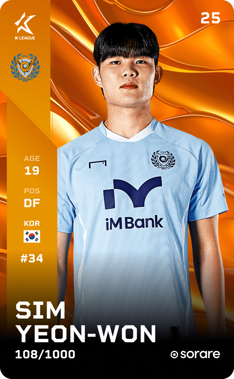 Sim Yeon-Won 2025-26 • Limited 108/1000