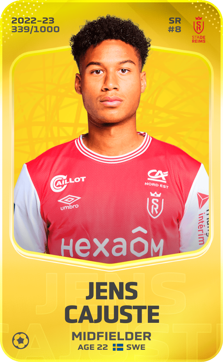 Jens Cajuste 2022-23 • Limited 339/1000