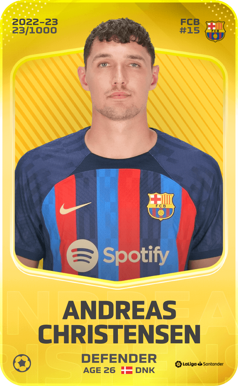 Andreas Christensen 2022-23 • Limited 23/1000