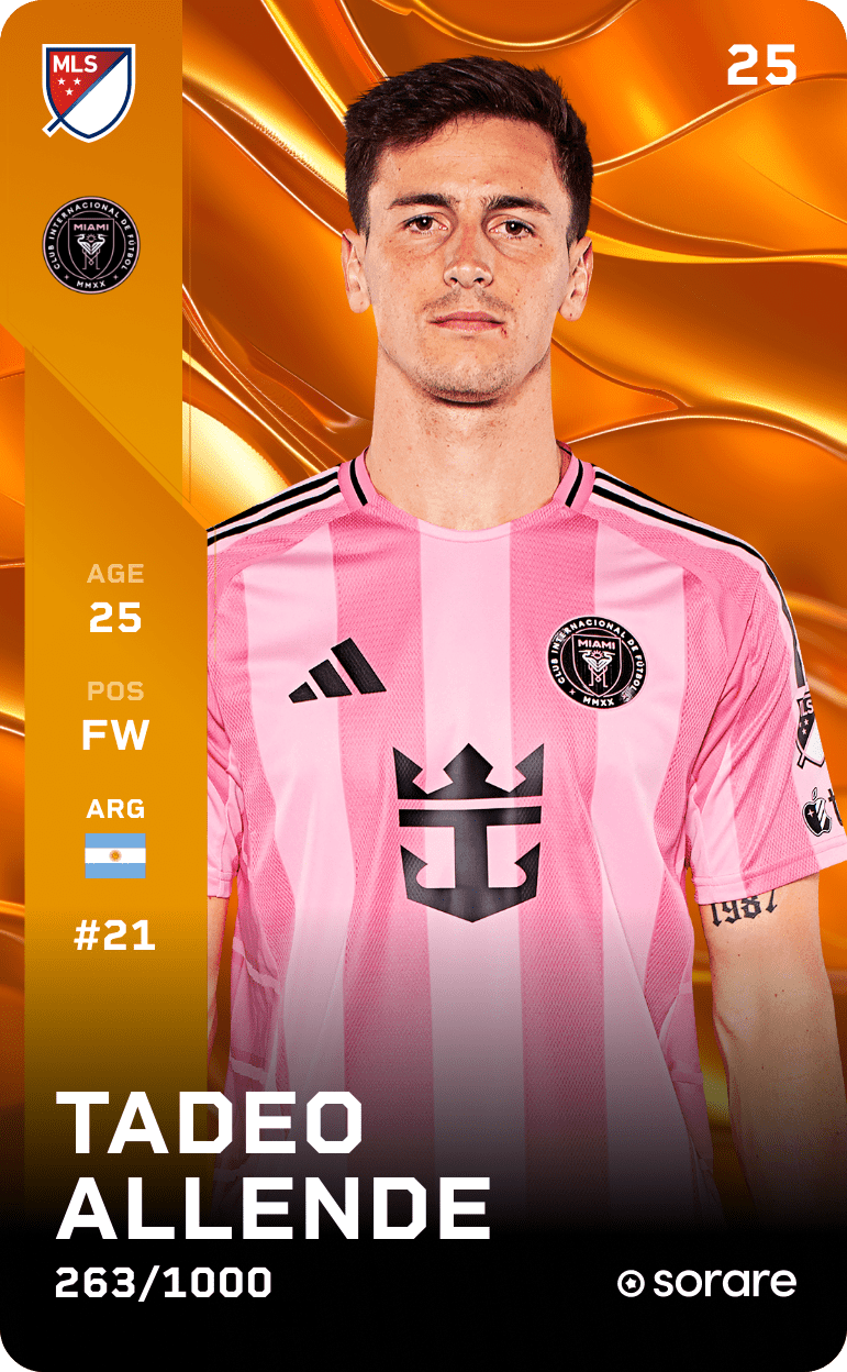 Tadeo Allende 2025-26 • Limited 263/1000