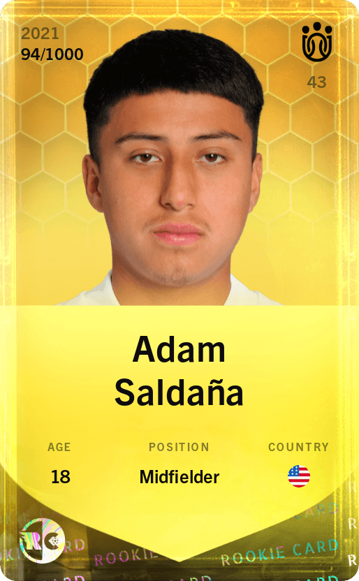 Adam Saldaña 2021-22 • Limited 94/1000