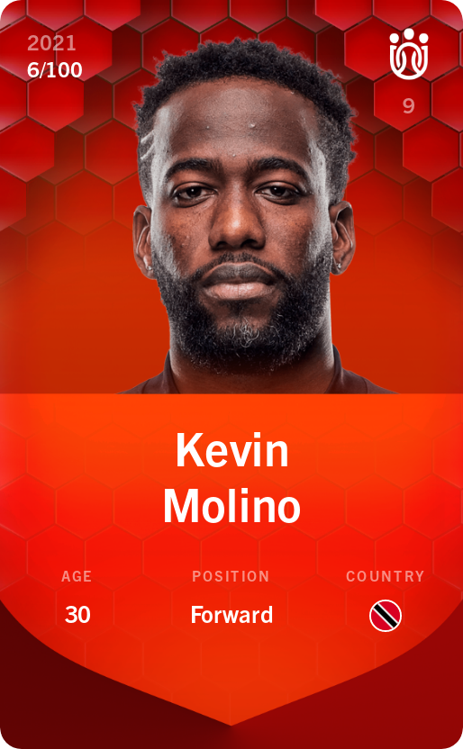 Sorare - Sorare Official - Kevin Molino 2021-22 • Rare 6/100 - NFT # 43215610474490702481062392162699867772261679576809013091318888683217187768441